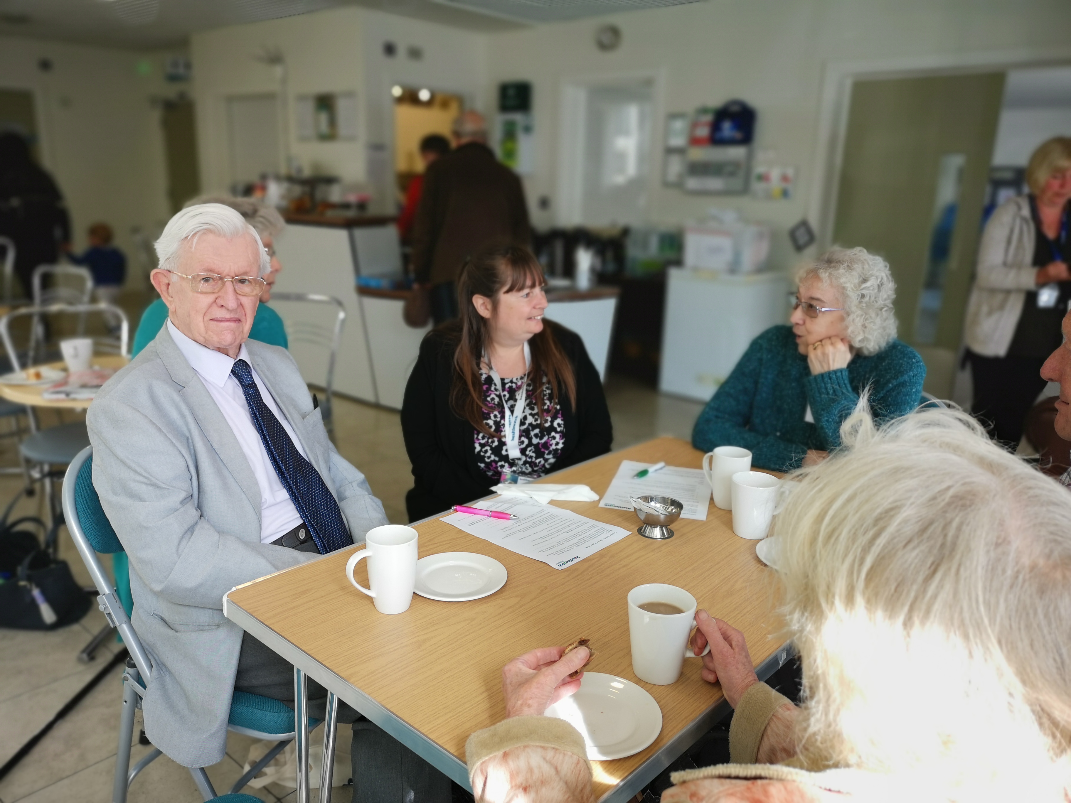 People at Chippenham Memory Cafe