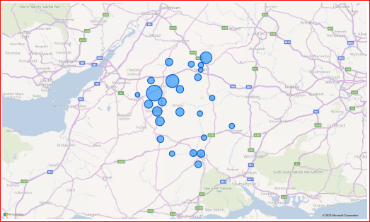 map of responses to priorities survey