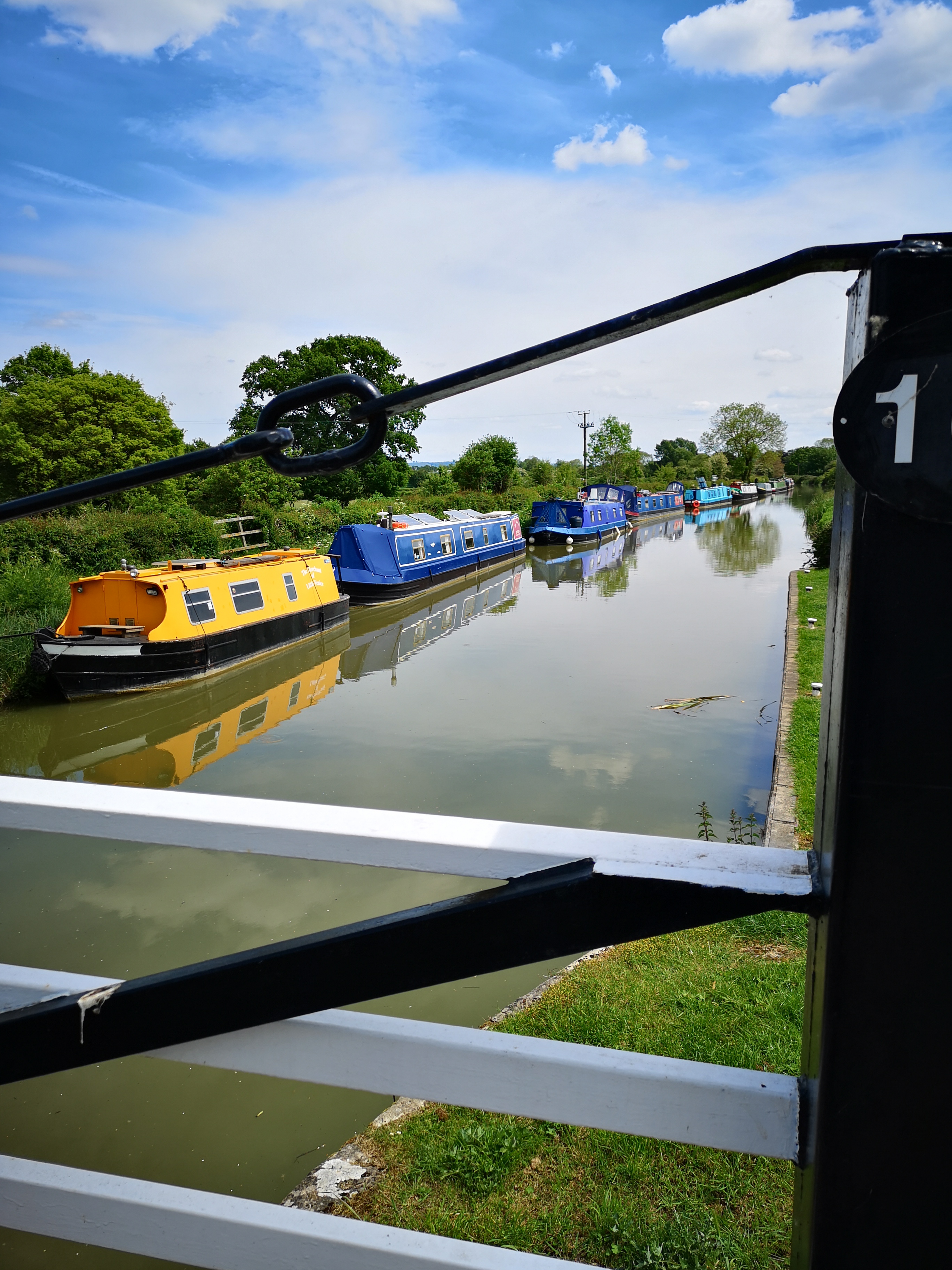 barges on a canal