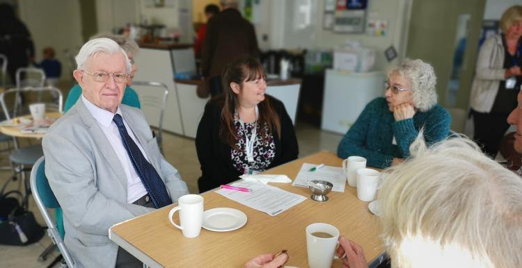 People at Chippenham Memory Cafe