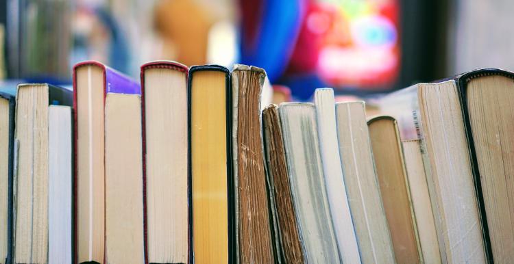 pile of books