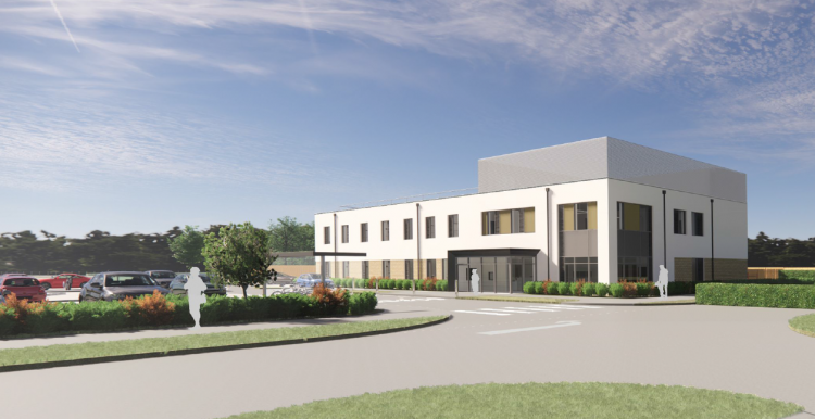 artist impression of Devizes Health Centre