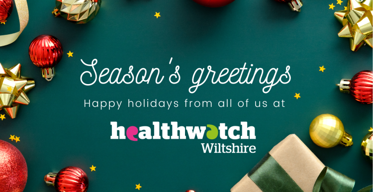 seasons greetings from healthwatch wiltshire