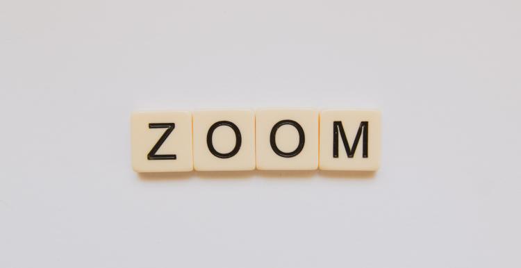 scrabble counters spelling zoom