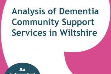 Analysis of Dementia Community Support Services front cover