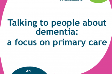 Dementia Primary Care front cover