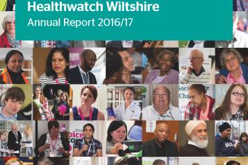 Healthwatch Wiltshire Annual Report 2016-17 front cover