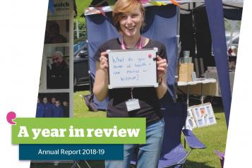 Annual report front cover