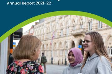 Annual Report 2021-22 front cover