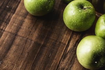 apples in basket