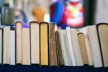 pile of books