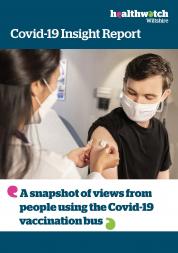Snapshot of Views from People Using Covid Vaccination Bus front cover