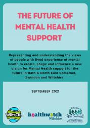 The future of mental health support report front cover