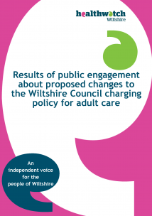 Adult Social Care charging policy