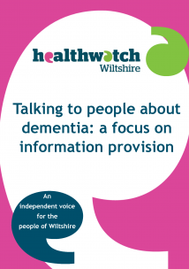 Dementia Engagement - Information Provision
