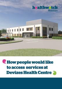Devizes Health Centre report front cover