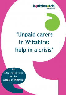 Unpaid Carers - Help in a Crisis